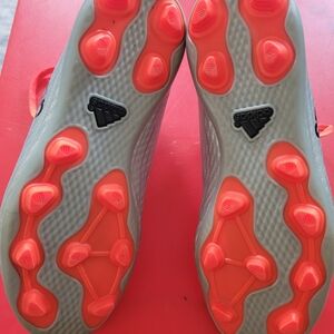 Adidas Kids Shoes - Orange and Gray